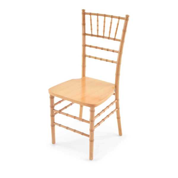 Atlas Commercial Products Wood Chiavari Chair, Natural WCC4NT